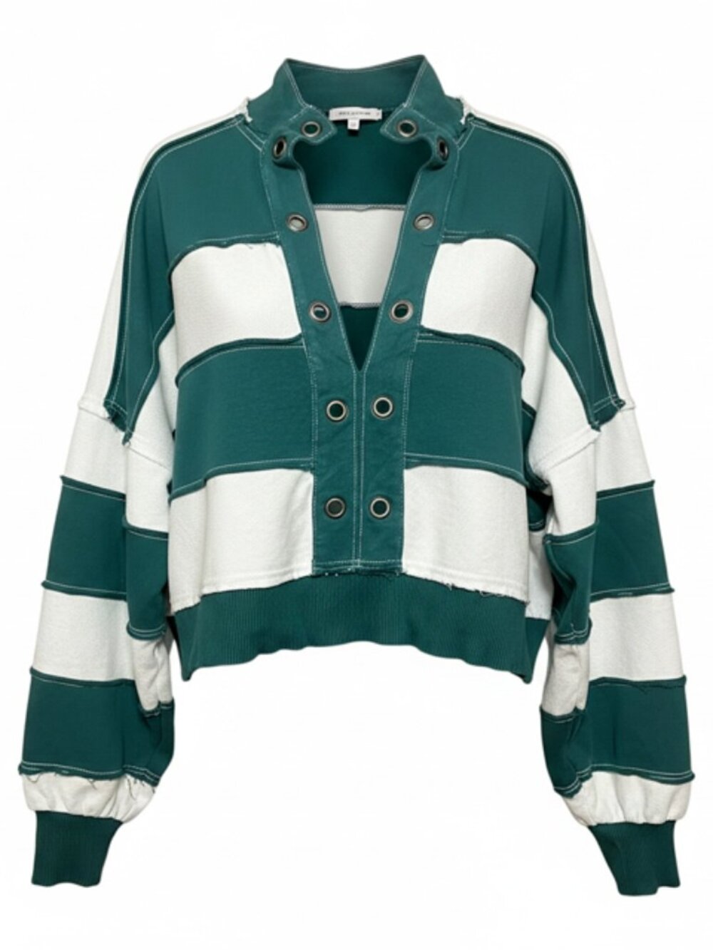 ANTHROPOLOGIE Kamrie PIeced Popover Toop